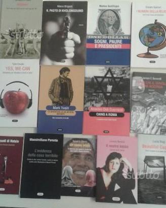 Stock 20 libri nuovi titoli vari prezzo Stock 5