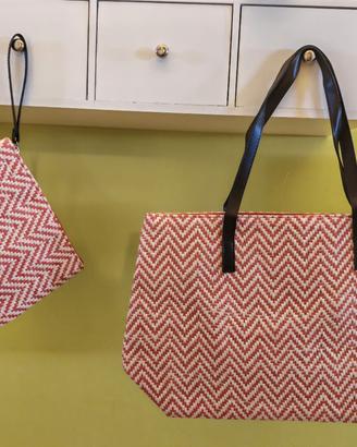 Borsa mare + pochette