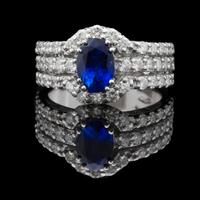 ANELLO A FASCIA ORO 18KT BRILLANTI 1.20CT NATURALI