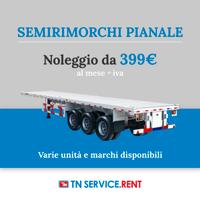 Semirimorchi pianale noleggio