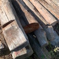 Travi in legno antiche di larice per tetto