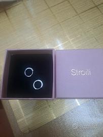 orecchini argento 925a cerchio