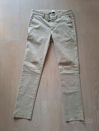 Pantaloni Maison Clochard drill stretch beige, 30.