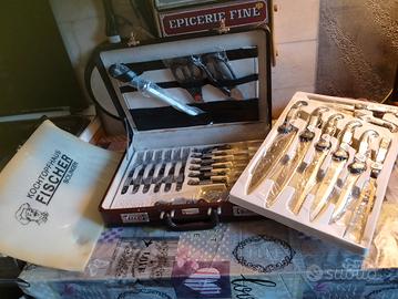 Set coltelleria completa Fischer Solingen