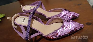 Fendi Colibrì originali paillettes 39