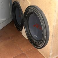 Box 2 Subwoofer Alpine type r12 swr 1222d