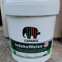 Pittura Bianca Caparol Indeko Weiss-W 14L NUOVA