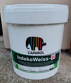 Pittura Bianca Caparol Indeko Weiss-W 14L NUOVA