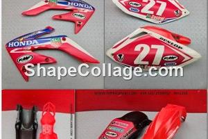 KIT PLASTICHE HONDA CRE-F 250 2004 2009 CRF 2007 2