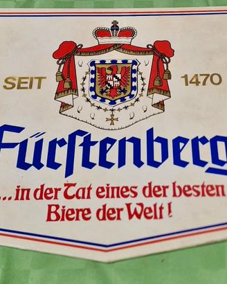 Cartello Pubblicitario Vintage Birra FÜRSTENBERG
