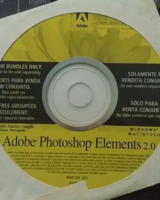 Adobe Photoshop Elements 2 (2002) – CD origin. OEM