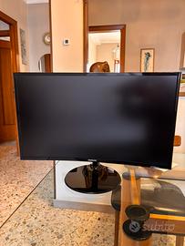 Monitor Samsung 27” curvo- Soundbar GXTrust