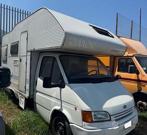 Camper mansardato Ford diesel 85000 km