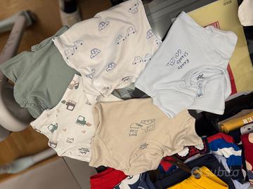 Body a manica corta Fagottino cm 80 come nuovi