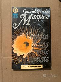 Libro “Cronaca di una morte annunciata” - Márquez