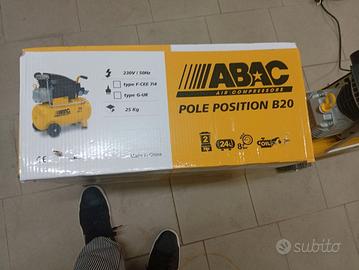 compressore  Abac Pole Position 24 Litri -
