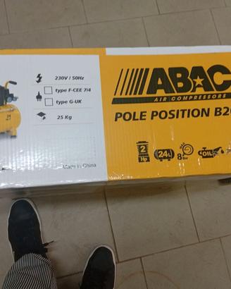 compressore  Abac Pole Position 24 Litri -