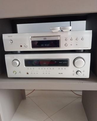 Amplificatore con lettore CD denon