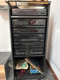 Stereo Pioneer con 1 cassa