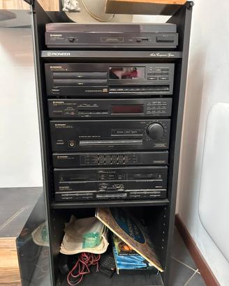 Stereo Pioneer con 1 cassa
