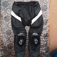 pantaloni 54 alpinestars pelle come NUOVI