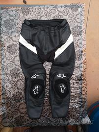 pantaloni 54 alpinestars pelle come NUOVI