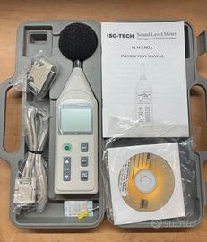 Fonometro strumento rumore RS ISO -Tech SLM-1352A