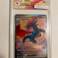 Carta Pokemon Salamence Ex 187 ita Graad 9,5