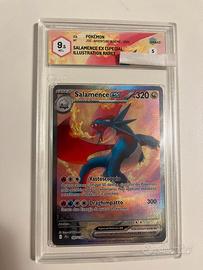 Carta Pokemon Salamence Ex 187 ita Graad 9,5