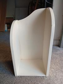 Mobiletto artigianale legno cm25x52