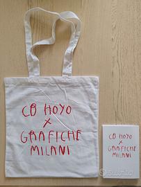 Tote bag con taccuino Grafiche Milani Milano Desig