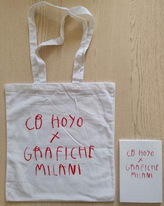 Tote bag con taccuino Grafiche Milani Milano Desig