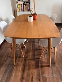 Tavolo da pranzo 4 pax allungabile