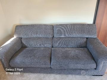 Divano Poltronesofà 3 posti – grigio