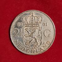 Moneta d'argento olandese 1961