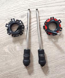 Antenna telescopica HF QRP 14MHz 20m USDR+