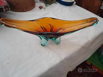 Centro tavola in cristallo di Murano 