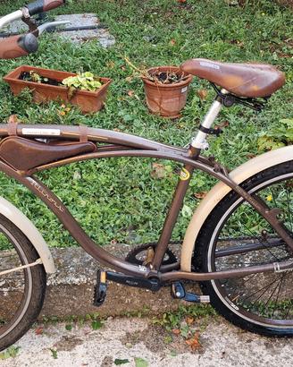 Bicicletta Routte 66 Vintage  Colore Marrone