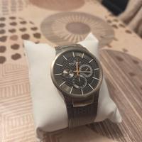 orologio scagen carbon titanio