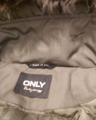 PARKA VERDE MILITARE E BOMBER GRIGIO