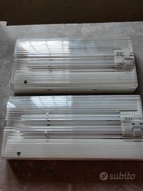 2 LAMPADE DI EMERGENZA 18W