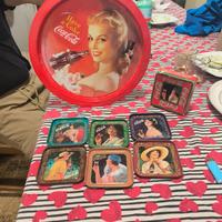 Vassoio più sottobicchieri