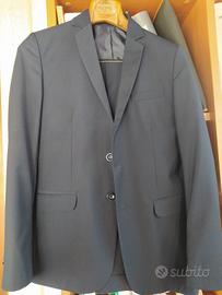 Vestito uomo blu scuro 46