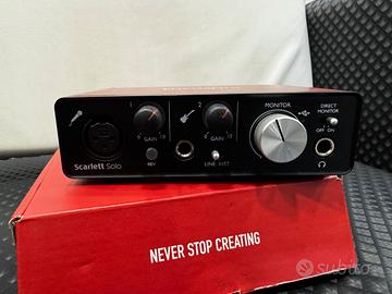 FOCUSRITE Scarlett Solo (2nd Gen)
