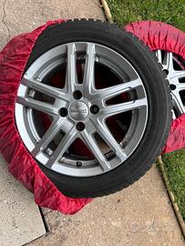 Gomme invernali con cerchi in lega 185 55 15