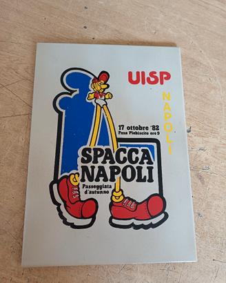 SPACCA NAPOLI passeggiata d'autunno 17/10/82