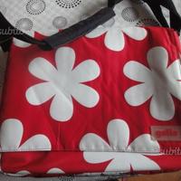Borsa portacomputer Golla rossa/ bianca 38,5x30 cm