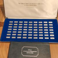 collezione di fische in argento automobilismo 