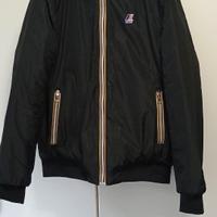 Bomber piumino impermeabile double face K-WAY tg.