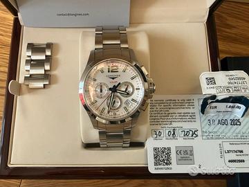 LONGINES CONQUEST V.H.P. Chrono Garanzia Ufficiale